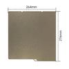 264x276mm Double Sided PEI Build Plate Magnetic Steel Plate For S1 3D Printer PEI Spring Steel Sheet Hotbed Part