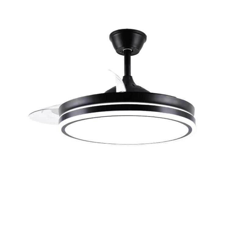 2026 Modern Invisible Ceiling Fan Light Chandelier for Dining, Living Room, Bedroom