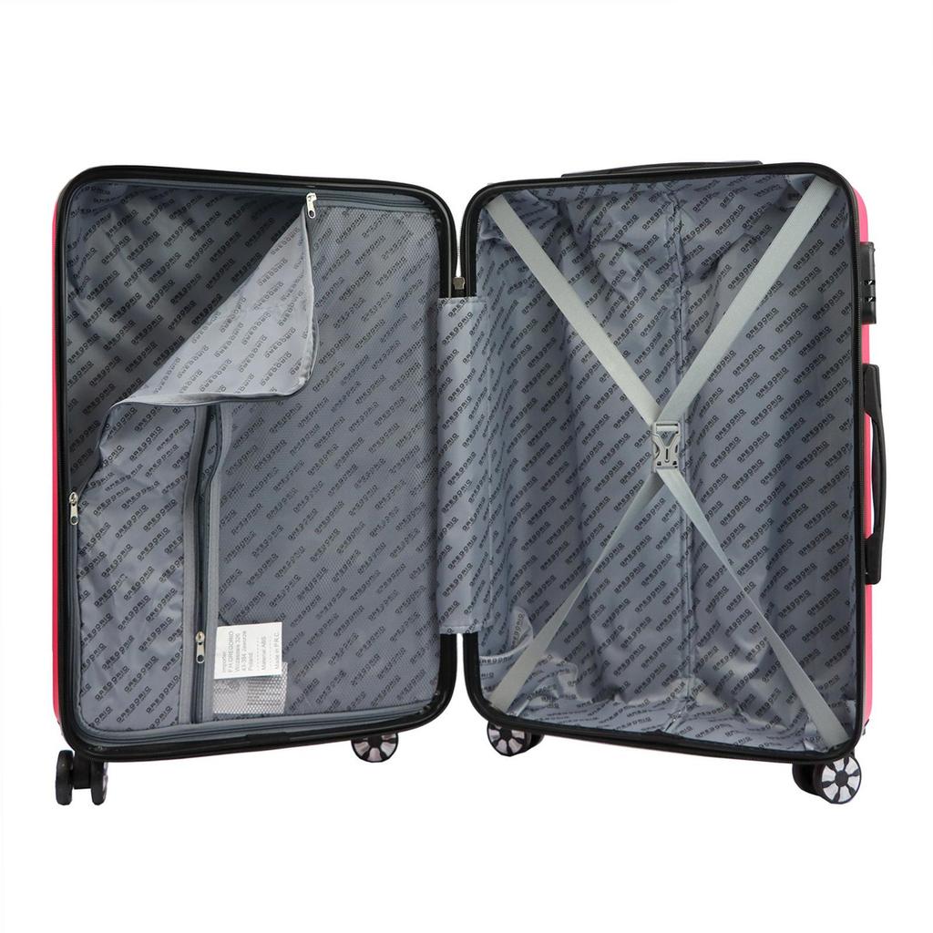 Podróżna Walizka na kółkach z zamkiem Gregorio