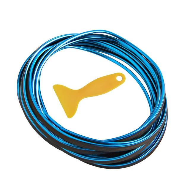 5M Car Door & Dashboard Edge Trim - Universal Insert Moulding with Scraper (Auto Accessory)