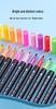 120-Color Double-Ended Watercolor Marker Pen Set for Painting, Doodling, and Outlining with Children's Paint Brushes