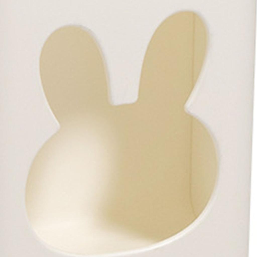 Pen Holder Organizer Prevent Slip Multi Functional Cute Rabbit Plastic Desktop Pen Container for