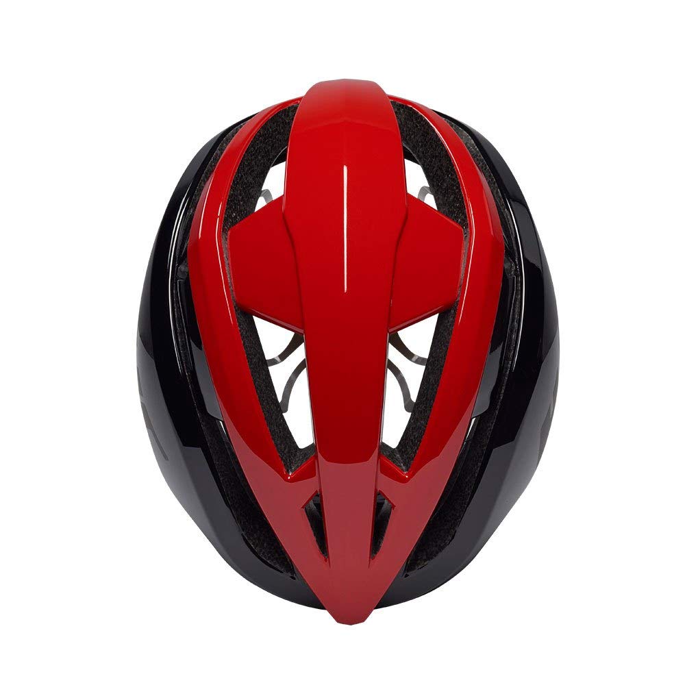 HJC IBEX Road Bike Helmet Model L 2.0 [JCF Certified] Lightweight, High-End (RED BLACK, (58-61cm))