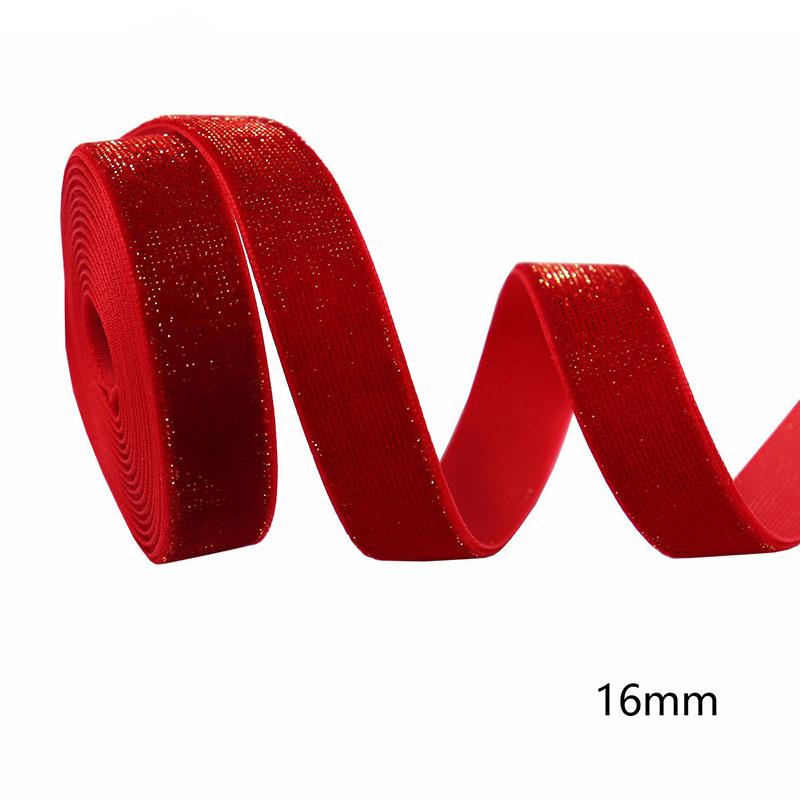 5yard Christmas Decoration Red Ribbon Artificial Home Room Decor Christmas Tree Pendant New Year Cake Craft Gifts Box Accessory