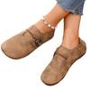 Large Size Flat-bottomed Casual Single Shoes for Women's Spring and Autumn New Flat-bottomed Round Head Shallow Mouth Doudou Women's Single Shoes