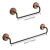 Anti-Rust Bathroom Towel Hanger Simple Installation Single Bar Storage Holder  Bathroom Accessorie