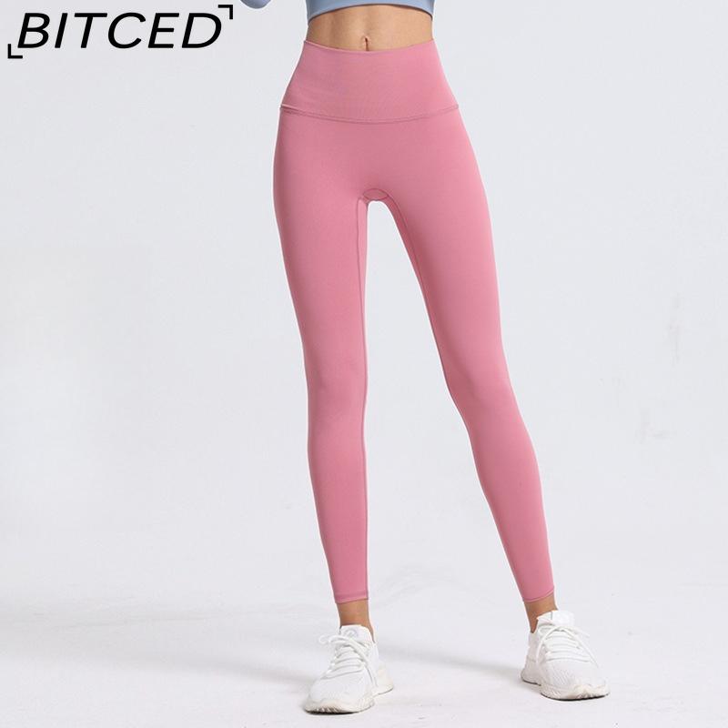BITCED High-Waisted Seamless Yoga Leggings for Women Stretch-Fit Butt-Lifting Sports Tights XXXL
