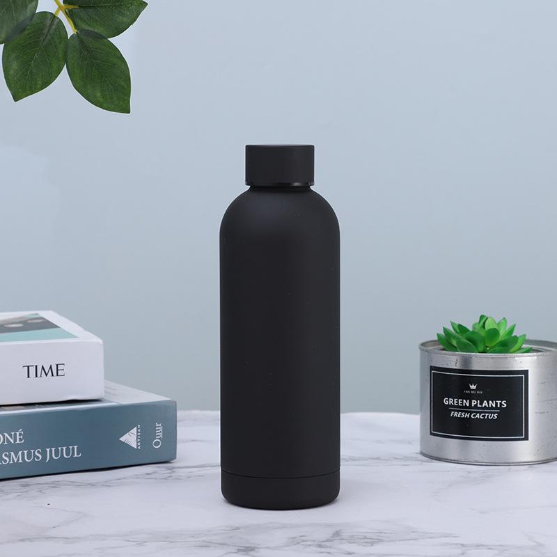 Creative American Small Mouth Cup 304 Stainless Steel Cup Large Capacity Outdoor Mug Portable Traveling Simple Cup