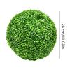 Artificial Topiary Ball Non-Fading Artificial Plant Ball UV Resistant Fake Plant Sphere Faux Grass Decor For Garden Backyard