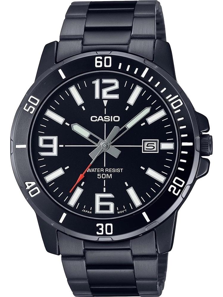 Herrenuhr CASIO MTP-VD01B-1B (zd169e) + BOX