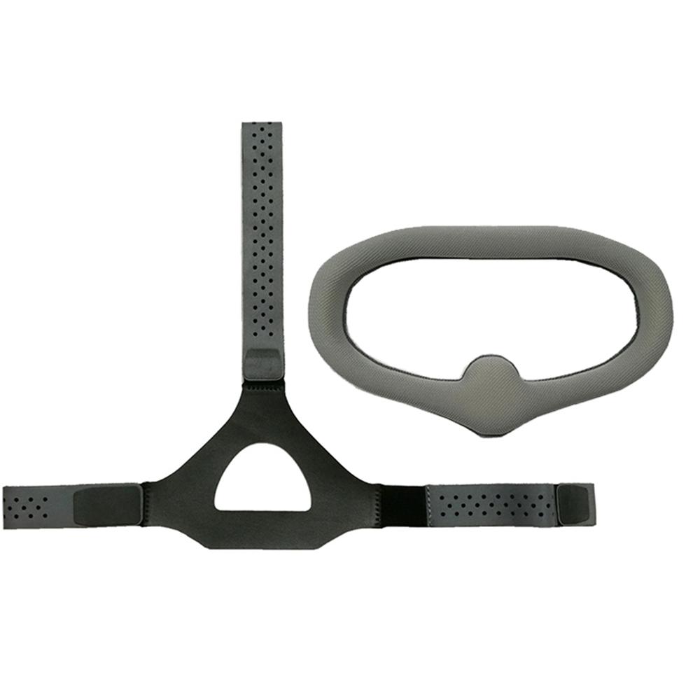Podkładka na oczy z paskiem na głowę Zestaw opasek dla DJI Digital FPV Goggles Zestaw zamienny do płytki czołowej
