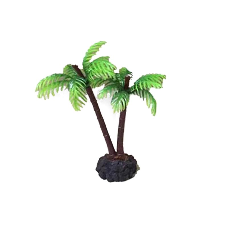 

Mini Coconuts Tree Plastic Simulation Aquarium Green False Water Plant Fish Tank Aquarium Plant Aquarium Supplies 1