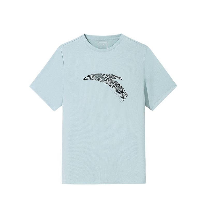 

Anta Comfortable Breathable Versatile Simple Short Sleeve T-Shirt Men Tops Ocean-Blue 952527116-2 3XL