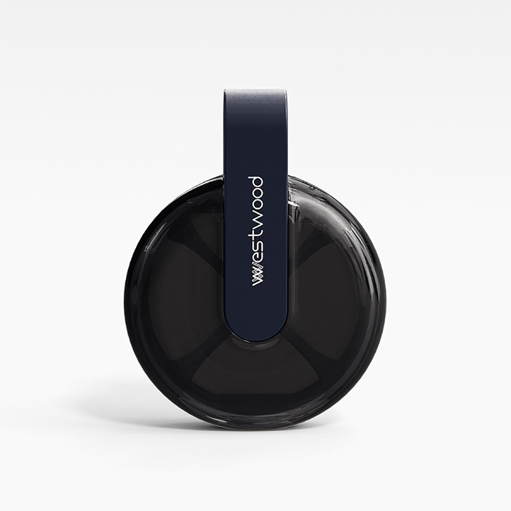 4 Compartment Travel Pill Organizer, Cute Small Pill Box, Pocket Pharmacy for Purse or Pocket, Portable Daily Pill Case