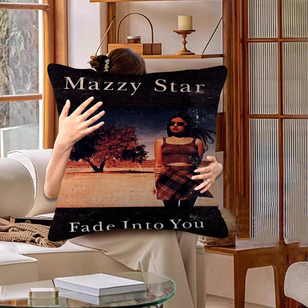 80S Pop Punk Band Mazzy Star Lucky Dragon Pillow Cover Sofa Cushion Cover Home Room Decoration Children Gift
