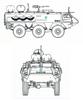 PLATZ Finnish Defence Forces Sisu Armoured Initial Plastic Moulded Colour 1/72 Xa-180 Vehicle, Markings, Model, FIP-2,