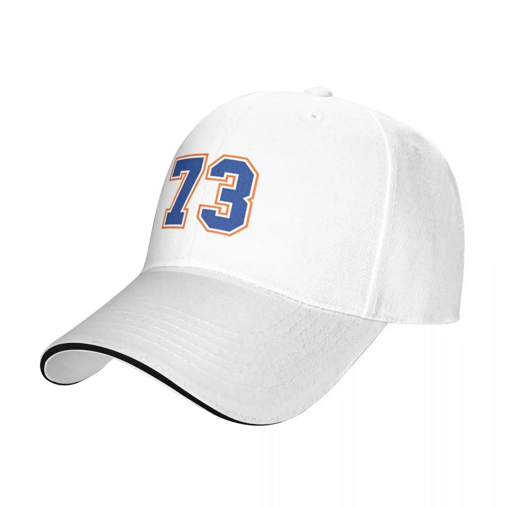 Blue Lucky Number 73 Camping Baseball Cap For Unisexs Outdoor Coquette Beach Dad Hat 2024 New Hip Hop Trucker Cap