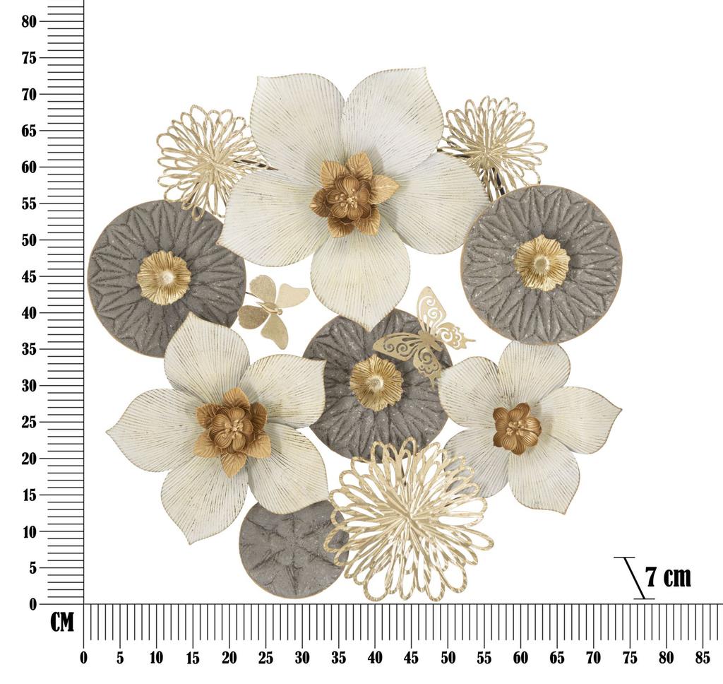 Wall Decoration Ridy Cm 72,4X7X74