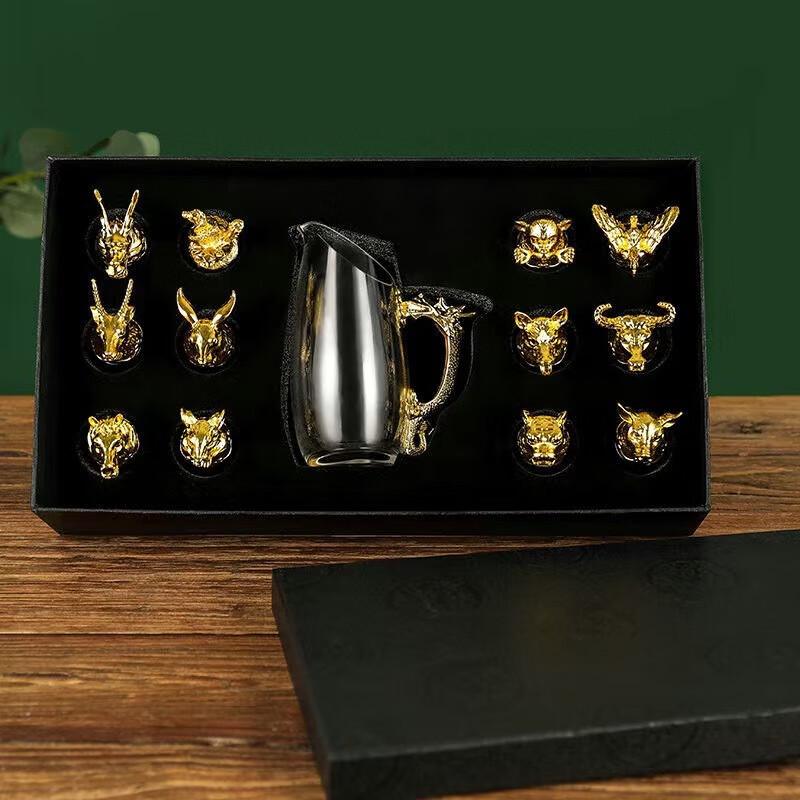 Shangqi Crystal Glass Decanter Set