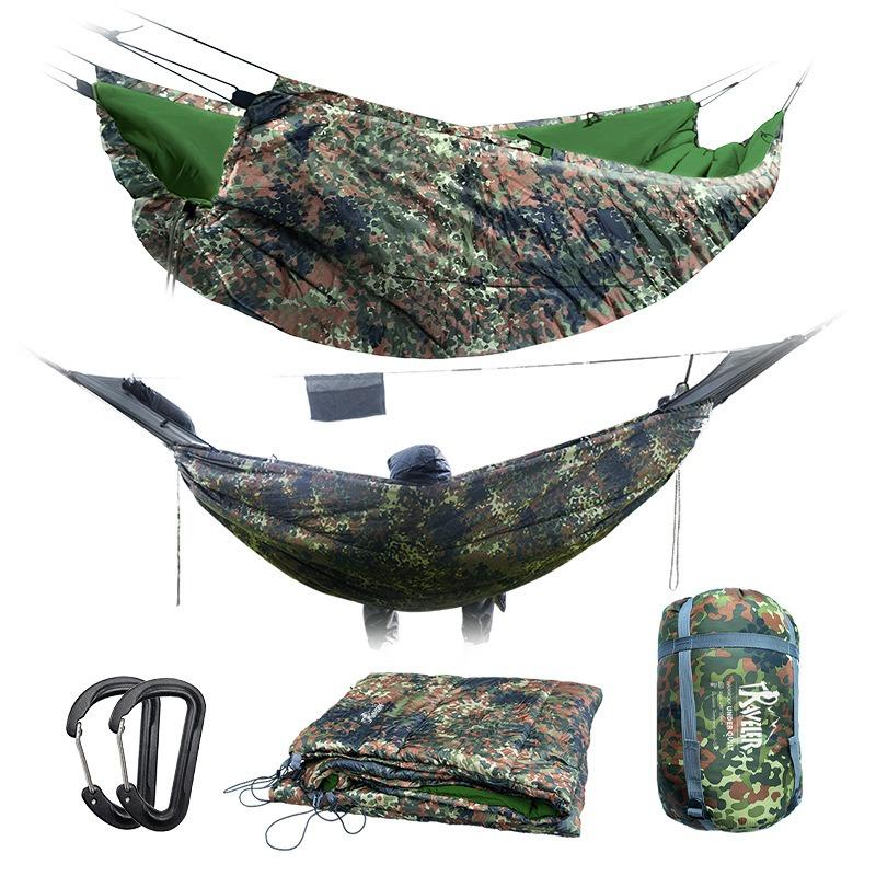 

TRAVELER winter Portable Sleeping Bag Hammock All-in-One Camping Bed with Underquilt Cold Proof Windproof Outdoor Gear