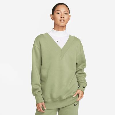 W nsW Phnx Flc Os Vneck sWtsh Fb8318 386