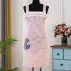 Anti-Oil Stain Kitchen Apron Breathable Cleaning Apron Cute Salon Apron  Home