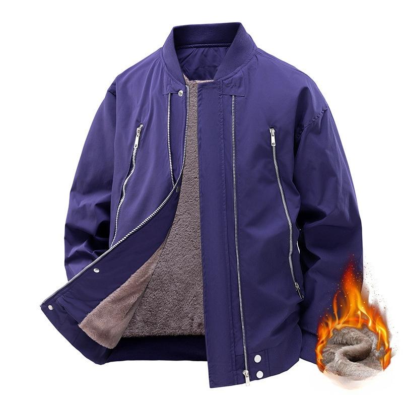 Padded Thickened Comfortable and Versatile Jacket Men Spring and Autumn Loose Trend Retro Baseball Suit Couple Models Coat Men