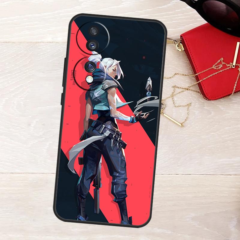 Valorant Game Case For Honor Magic 8 5 6 7 Lite 50 70 90 200 400 Pro X8b X8c X9a X9b X9c X9d Win RT Cover