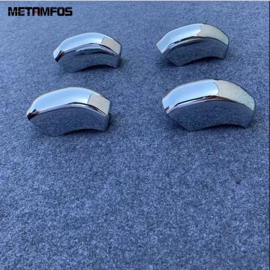 For Toyota Alphard Vellfire 2016-  Chrome Rear Door Armrest Handle Catch Strip Molding Trim Car Interior Accessories