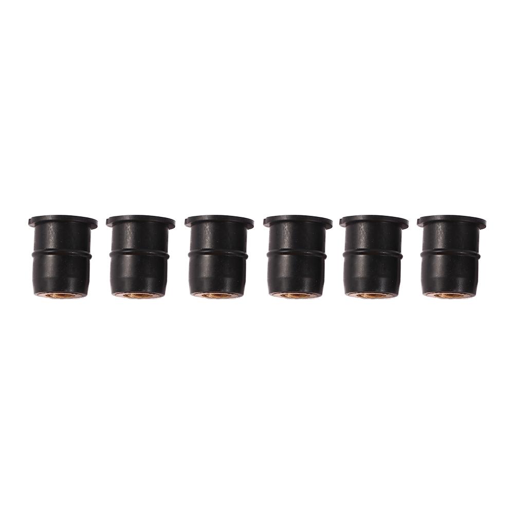 Cowl Fastener 4/5/6mm Rubber Well Nuts M4/M5/M6 Motorcycle Windscreen Fastener Windshield Screws