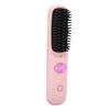 Cordless Hair Straightener Brush Fast Heating USB Rechargeabl LCD Portable Hair Straightening Comb