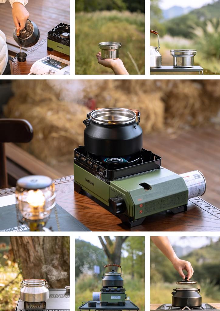 CAMPING MOON Tea Strainer for SW-1 Stainless Steel Kettle, 1.0L, One-Piece Molded Stainless Steel 304, SW-1V