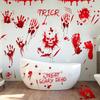 Halloween Blood Mark Removable Window & Wall Stickers: Skeleton & Ghost Décor