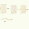 3Pcs Multi-Purpose Cutting Board Non-Slip with Storage Stand Chopping Board Double Sides Plastic Vegetable Cutting Board