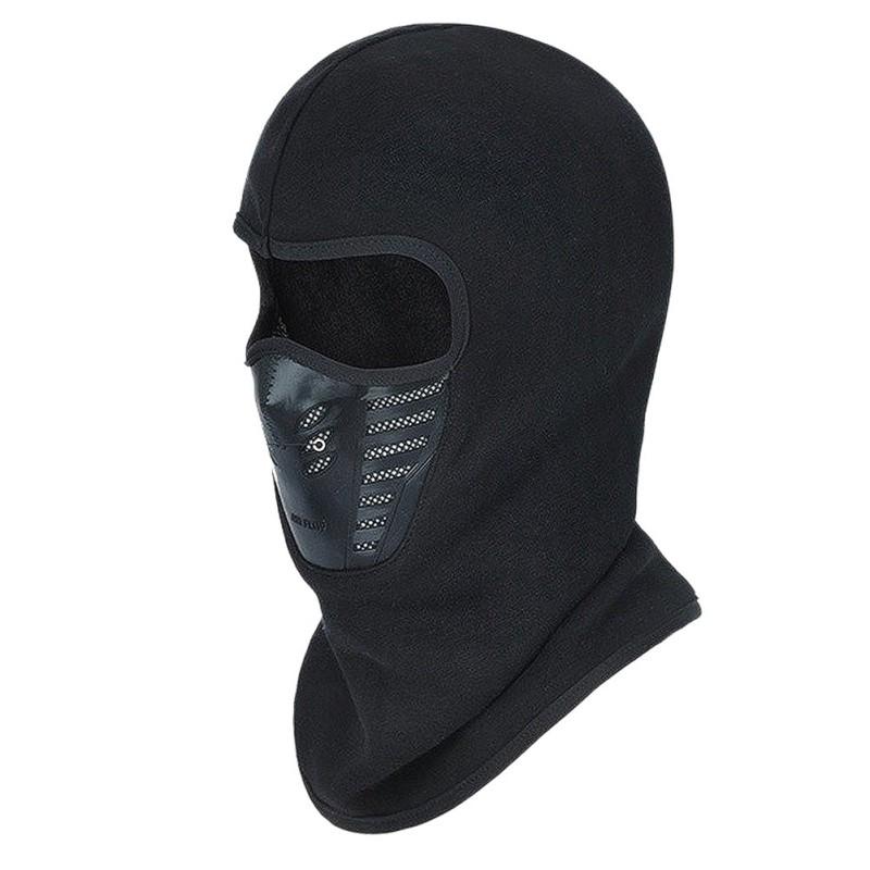 Bike Face Mask Winter Warm Windproof Carbon Filter Thermal Fleece Hat