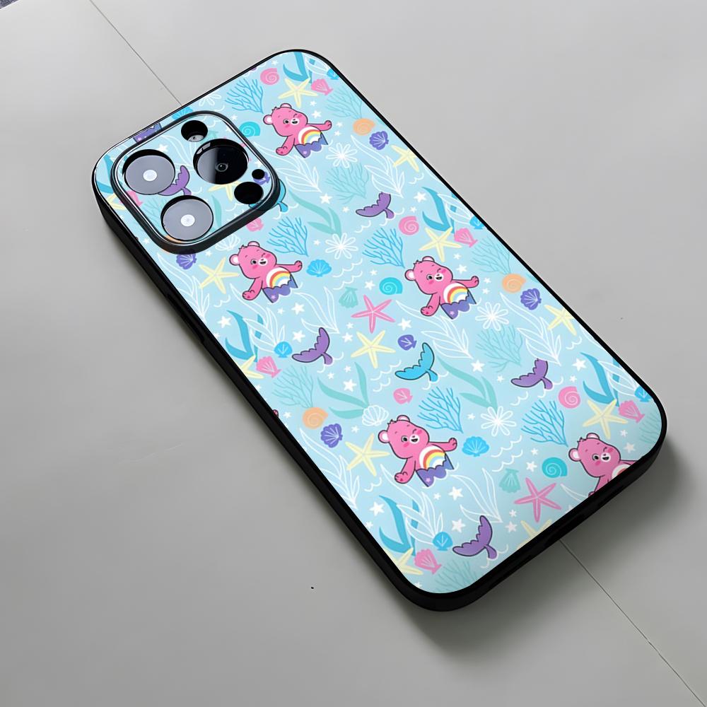 Cute Care Bearss Phone Case For Iphone 16 15 12 14 Se 2020 16 Pro Picture Printing/pattern Max 11 13 Xr X Xs Mini Plus Funda She