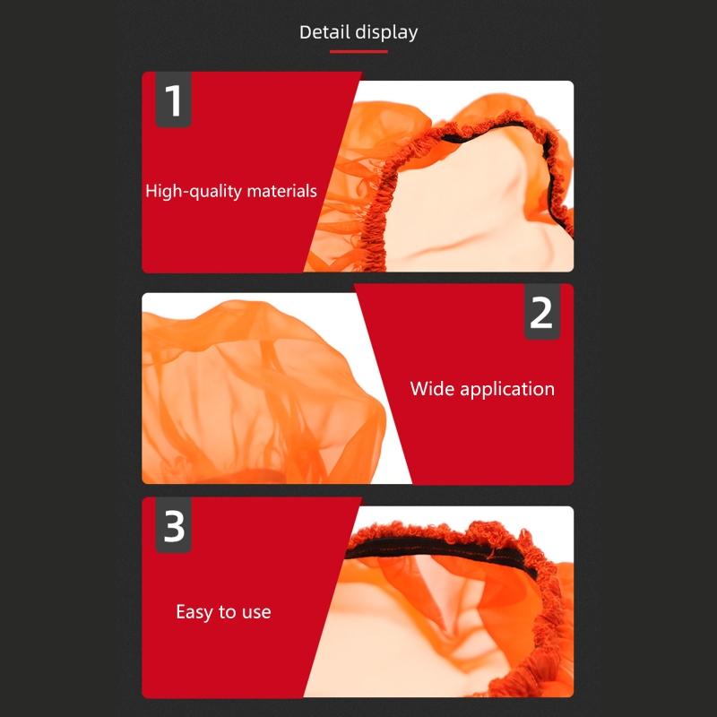 Motorbike Adaptor Gauze Air Filter Dust Sand Cover Engine Cleaning for Protection Oilproof for TE FE for FC TC-EXC XCF