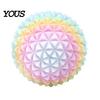 Desk Stress Reliever 3D Printed Spiky Ball Toy, Relief Mini Textured Ball, Massage Decompression Toy for Home Office School