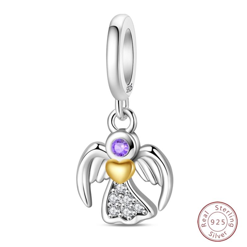 Lucky Copper Devil'S Eye Angel Cross Charms Beads Suitable For Wedding Party Diy Original Exquisite Jewelry Gifts