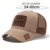 Summer Mesh Baseball Cap Women DAD Letter Patch Snapback Hat Casual Unisex Street Hip Hop Trucker Caps Mountaineering Scarf