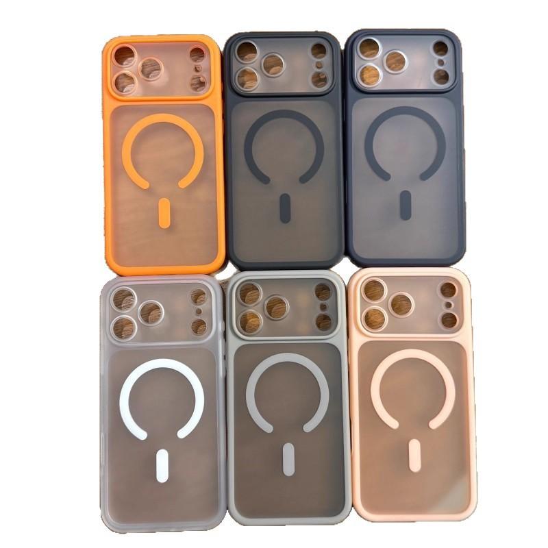 Applicable To iPhone11promax Skin Matte Magnetic Mobile Phone Case Lens Removable Apple 11 All-inclusive Sheath
