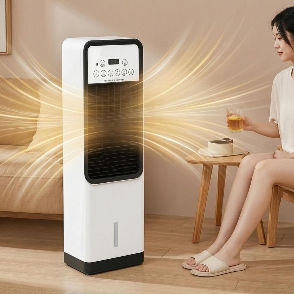 Bladeless Column Fan Cooling with Remotes Air Ventilation Device for Bedroom, Living