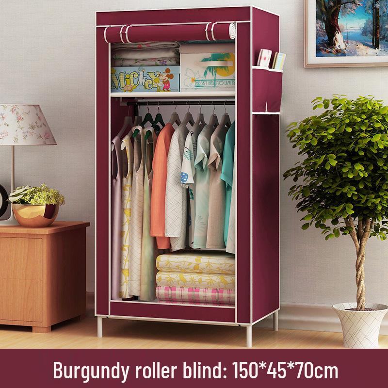 Yarui Fan Compact Dustproof Cloth Wardrobe for Dormitory