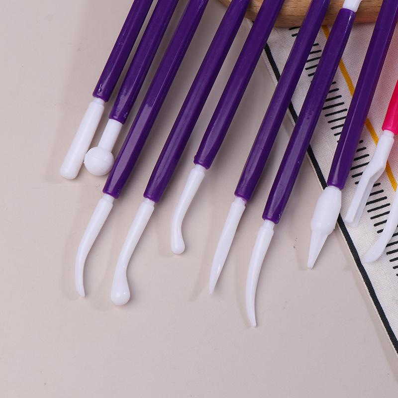 8 pièces/ensemble outils de modélisation d'argile, Sculpture de cire en plastique, outils de poterie, Sculpture façonnant, ensemble de Sculpture en argile polymère