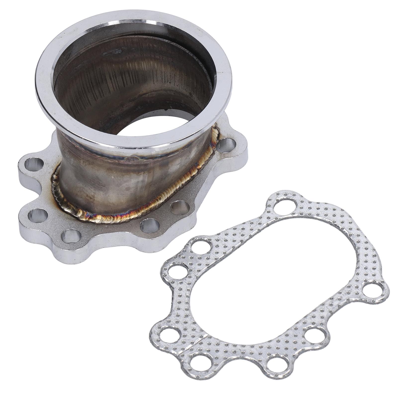 

3-дюймовый V-образный адаптер, комплект фланцев турбо-даунпайпа, замена для Garrett Style T25 T28 GT25 GT28