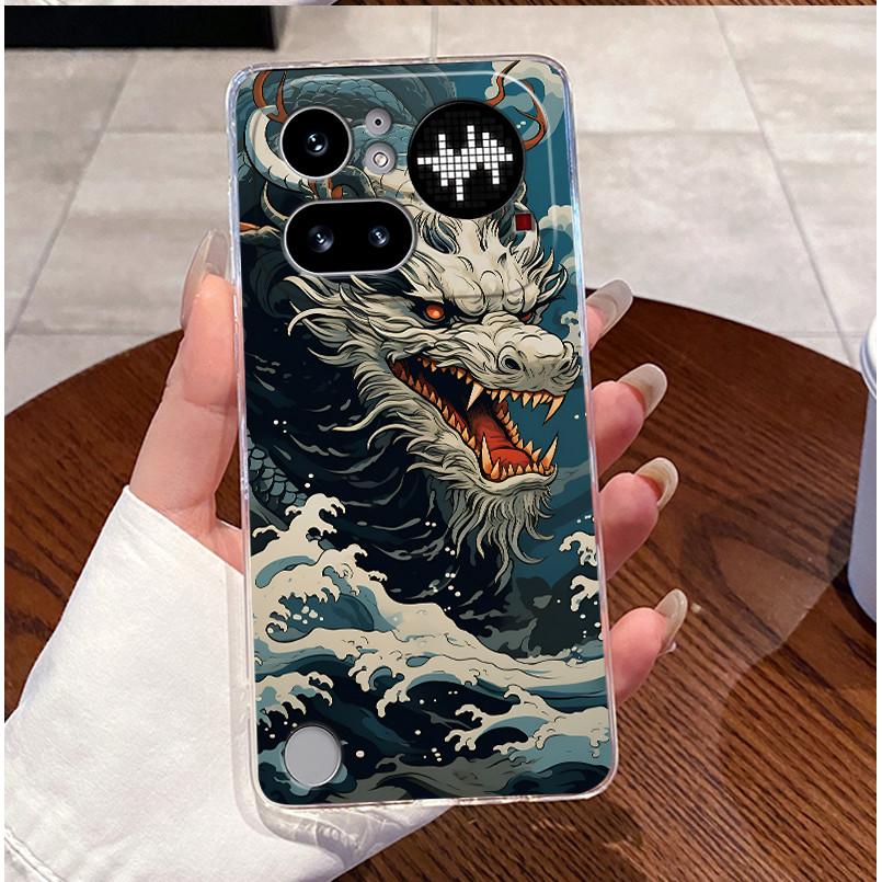 Für Nothing Phone 4a Pro Hülle Klar Luxus Niedlich Liebes Hase Lustig TPU Weiches Silikon Rückseite Für Nothing Phone4A Pro Gehäuse