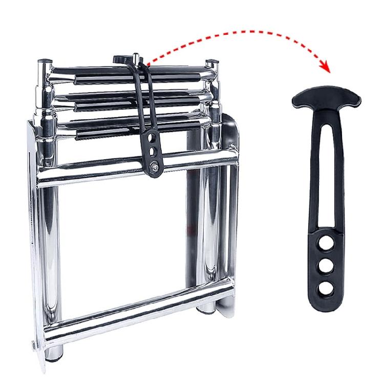 Boat Boarding Telescoping Ladder Strap Marine Secure Retaining Latches Band