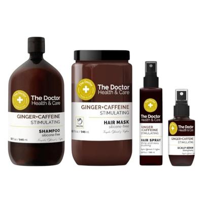 O Kit Estimulante para Cabelo Doctor Health&Care - Gengibre + Cafeína Crescimento