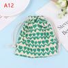 Cute Corduroy Small Lipstick Cosmetic Coin Purse Key Drawstring Storage Bag Women Jewelry Tote Rope Pouch String Bags Organizer