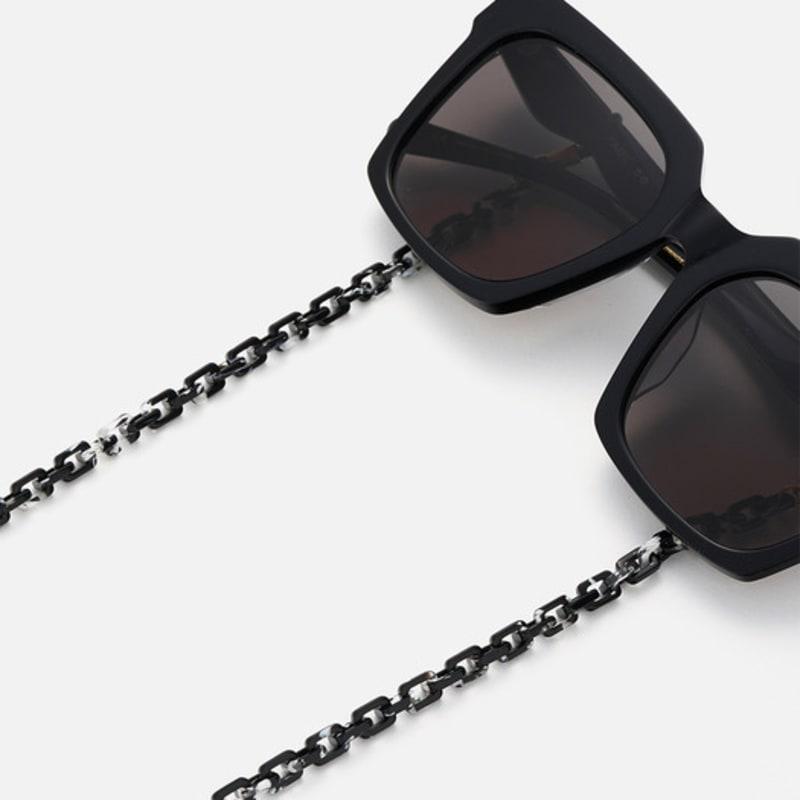 CUERDAS DE RESORTE ACETATO CH Cuadrado _ Negro Blanco